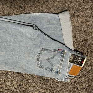 Levis rib cage wide leg jeans